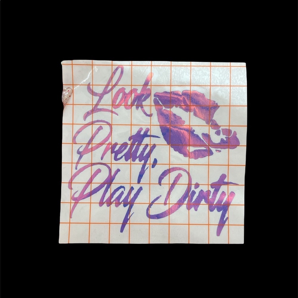 Holographic/Reflective vinyl sticker bundle two and get a third free
